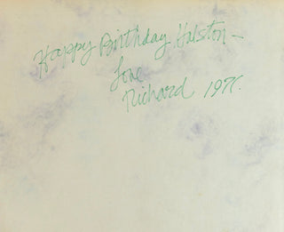 [Halston, Roy. (1932–1990)] [Gallo, Richard. (1946 - 2007)?] Bound Collection of Original 1937 Vogue Retail Editions - INSCRIBED TO HALSTON