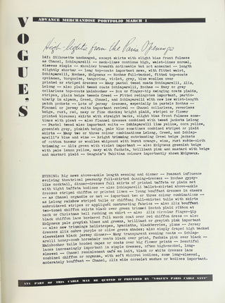[Halston, Roy. (1932–1990)] [Gallo, Richard. (1946 - 2007)?] Bound Collection of Original 1937 Vogue Retail Editions - INSCRIBED TO HALSTON