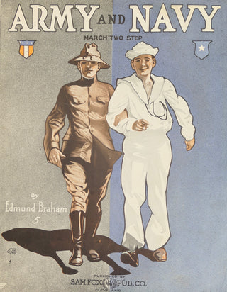 Braham, Edmund. (1860-1921) Army and Navy March Two Step