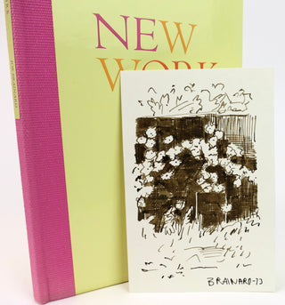 Brainard, Joe. (1942-1994) "New Work" - SIGNED AND WITH AN ORIGINAL DRAWING (1973)