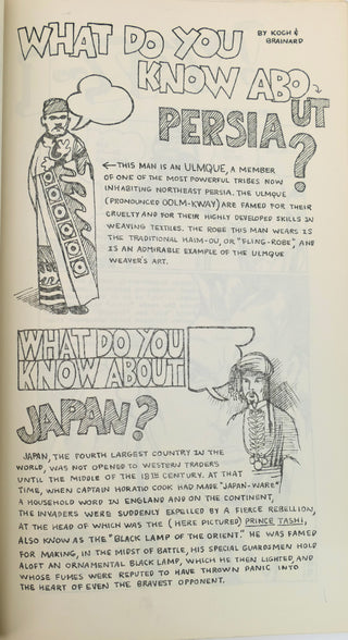 Brainard, Joe. (1942-1994) "C. Comics Issue No. 1"