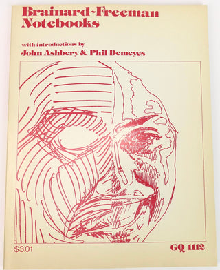 Brainard, Joe. (1942-1994) & Ashbery, John. (1927-2017) & Freeman, Herm. (b. 1947) "Brainard~Freeman Notebooks" - SIGNED