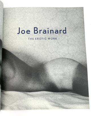 [Brainard, Joe. (1941-1994)] "Joe Brainard. The Erotic Work"