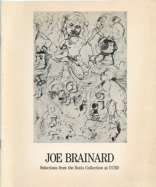 [Brainard, Joe. (1941-1994)] "Joe Brainard Selections from the Butts Collection at UCSD"- Catalogue + Invititation