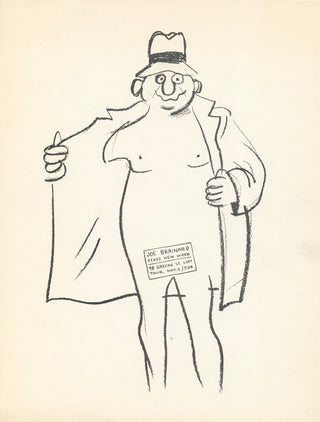[Brainard, Joe. (1941-1994)] "Joe Brainard Reads New Work" - Rare Greene St. Loft Flyer ca 1973