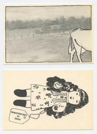 Brainard, Joe. (1941 - 1994) [Bidart, Frank. (b. 1939)] Twelve Postcards.