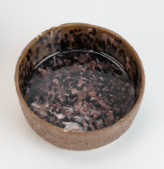 Brainard, Joe. (1941 - 1994) [Bidart, Frank. (b. 1939)] Two Pottery Bowls, including one INSCRIBED TO FRANK BIDART