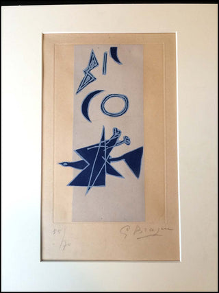 [Literature &amp; Art] Braque, George. (1882-1963) CIEL GRIS II