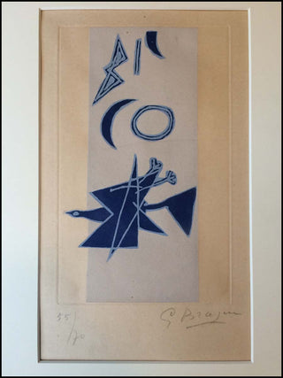 [Literature &amp; Art] Braque, George. (1882-1963) CIEL GRIS II