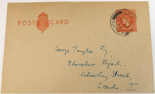 Britten, Benjamin. (1913–1976) "Spring Symphony"  - Score with Autograph Presentation Letter (" I was very sorry to not be able to come to the performance")
