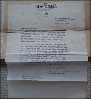 [Budapest String Quartet (1917-1967)] Roisman, Josef. (1900 - 1974) Josef Roisman's Personal Budapest Quartet Scrapbook