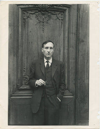 Burroughs, William S. (1914–1997) [Gysin, Brion. (1916–1986)] Original Photograph by Brion Gysin, Annotated by Burroughs, with Autograph Envelope