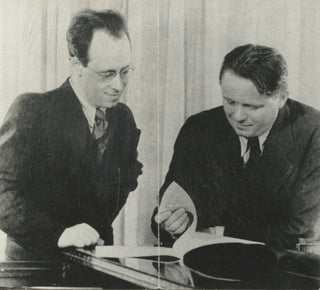 Busch, Adolf. (1891 - 1952) & Serkin, Rudolph. (1903-1991) Original Photograph