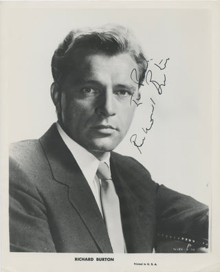 Burton, Richard. (1925–1984) Signed Photograph