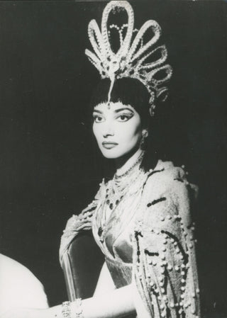 Callas, Maria. (1923–1977) Four Photographs at La Scala - "Medea," "Alceste" and "Turandot"