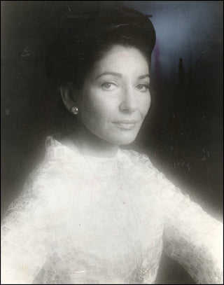Callas, Maria. (1923–1977) Original Steiner Photograph