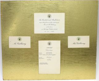 [Calloway, Cab. (1907-1994)] Collection of Presidential and Political Acknowledgements