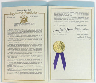[Calloway, Cab. (1907-1994)] Collection of Presidential and Political Acknowledgements