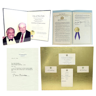 [Calloway, Cab. (1907-1994)] Collection of Presidential and Political Acknowledgements