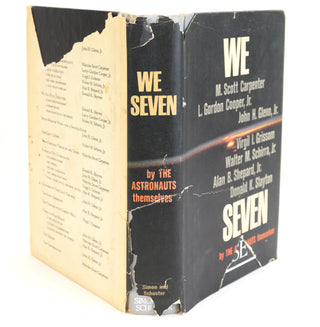 [ASTRONAUTS] Carpenter, M. Scott. (1925-2013) Cooper, Gordon L. (1927-2004) Glenn, John H. (1921-2016) Schirra, Walter M. (1923-2007) Shepard, Alan. (1923-1998) Slayton, Donald K. (1924-1993) "We Seven. By the Astronauts Themselves." - SIGNED BY SIX