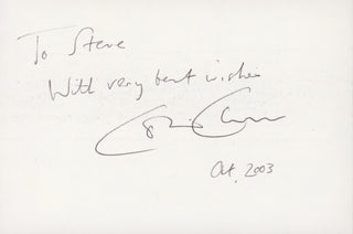 Carr, Colin. (b. 1957) Autograph Signature