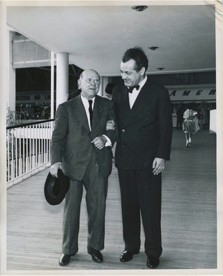 Casals, Pablo. (1876–1973) & Schneider, Alexander. (1908–1993) 1956 Photograph of Casals and Schneider in Puerto Rico