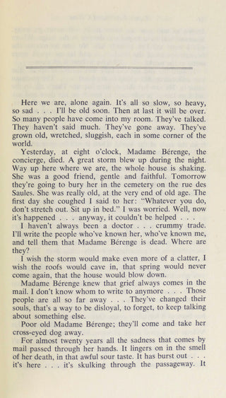 Céline, Louis-Ferdinand. (1894-1961) (Translated by Ralph Manheim) [Bidart, Frank. (b.1939)] "Death on the Installment Plan"