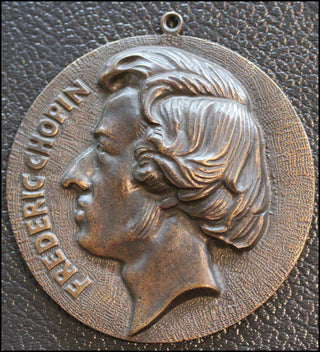 [Chopin, Frédéric. (1810–1849)] Bovy, J.F. Antoine. (1795–1877) Portrait by J.F. Antoine Bovy