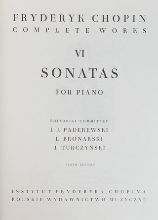 [Chopin, Frédéric. (1810–1849)] [Rorem, Ned. (1923-2022)] Four Chopin Volumes from the Library of Ned Rorem - INCLUDING FIRST EDITION OF ONE OF THE EARLIEST BOOKS ON CHOPIN