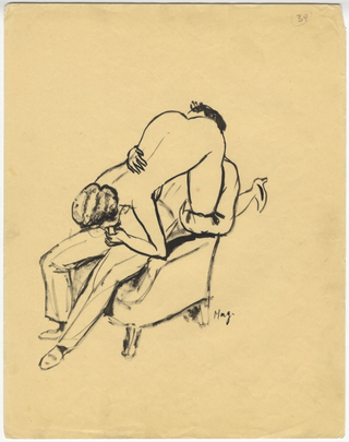 [Erotic Art] ["MAG"] Collection of Erotic Drawings, France, ca. 1940