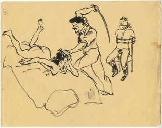 [Erotic Art] ["MAG"] Collection of Erotic Drawings, France, ca. 1940