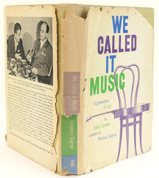 Condon, Eddie. (1905-1973) "We Called it Music: A Generation of Jazz" - Signed to a Football Player