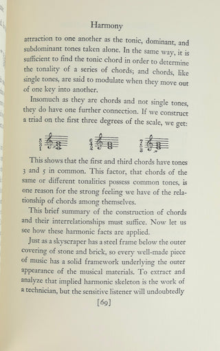 Copland, Aaron. (1900–1990) "What To Listen For In Music" - Signed