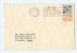 [Copland, Aaron. (1900–1990)] [Diamond, David. (1915–2005)] Four Envelopes to David Diamond