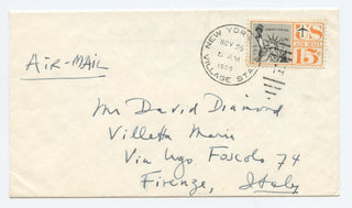 [Copland, Aaron. (1900–1990)] [Diamond, David. (1915–2005)] Four Envelopes to David Diamond