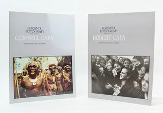 Capa, Cornell. (1918 - 2008) Two Inscribed Photography books by Cornell and Robert Capa, with Autograph Presentation Letter to Lester Wunderman