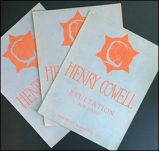Cowell, Henry (1897-1965) Three works for solo piano