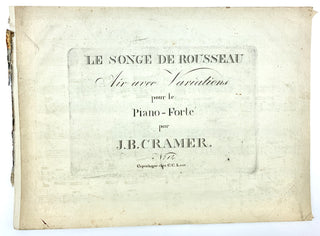 Cramer, Johann Baptist. (1771–1858) & Giornovichi, Giovanni (?1747–1804) & Schwarz, Charles (?–?) Collection of 15 first and early editions for piano