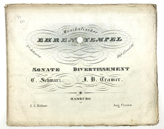 Cramer, Johann Baptist. (1771–1858) & Giornovichi, Giovanni (?1747–1804) & Schwarz, Charles (?–?) Collection of 15 first and early editions for piano