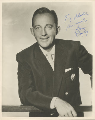 Crosby, Bing. (1903–1977) Signed Photograph, ca, 1950s