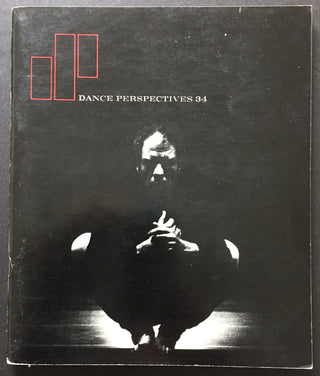 Cunningham, Merce. (1919-2009) Dance Perspectives 34: "Time to Walk in Space" - SIGNED