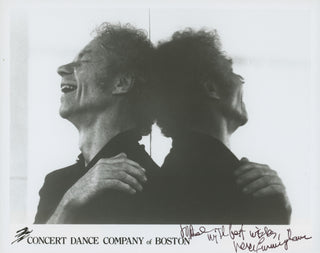 Cunningham, Merce. (1919-2009) Signed Photograph