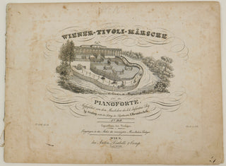 [Tivoli Slide] [Vienna] Czerny, Carl. (1791–1857) & Resnitschek, Josef. (1787–1846) Wiener Tivoli-Märsche für das Pianoforte... IItes Heft.