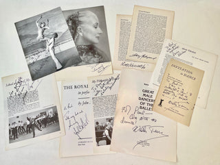 [Dance] Terry, Walter. (1913–1982) & Nikolais, Alwin. (1910–1993) & Dudinskaya, Natalia. (1912–2003) & Grant, Alexander. (1925–2011) & Ostergaard, Solvejg. (1939–1999) & Kehlet, Niels. (b. 1938) & Hart, John. (1921–2015) & Fonteyn, Margot. (1919–1991) & L