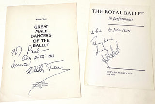 [Dance] Terry, Walter. (1913–1982) & Nikolais, Alwin. (1910–1993) & Dudinskaya, Natalia. (1912–2003) & Grant, Alexander. (1925–2011) & Ostergaard, Solvejg. (1939–1999) & Kehlet, Niels. (b. 1938) & Hart, John. (1921–2015) & Fonteyn, Margot. (1919–1991) & L