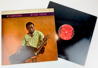 Davis, Miles. (1926–1991) "Milestones"- SIGNED
