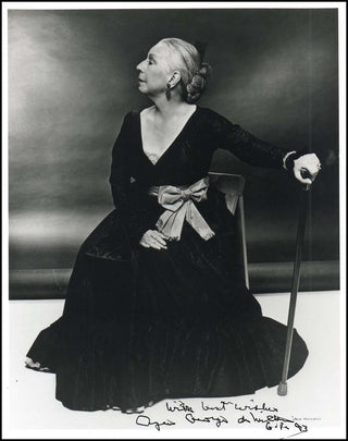 Mille, Agnes de. (1905–1993) Signed Photograph