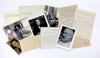 [Diamond, David. (1915–2005)] Despiau, Charles. (1874–1946) & Agee, James. (1909–1955) & Broch, Hermann. (1886–1951) & Green, Julien. (1900–1998) Collection of Letters to David Diamond