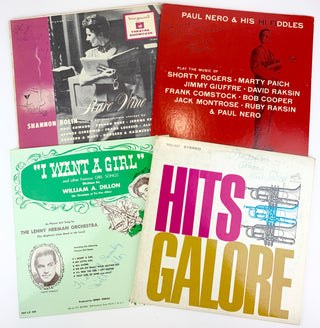 Dillon, William A. (1887–1966) & Nero, Paul. (1917–1958) & Liebert, Richard "Dick". (1903–1976) & Bolin, Shannon. (1917–2016) Collection of Signed LP Recordings
