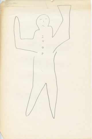 Dine, Jim. (b. 1935) [Apollinaire, Guillaume. (1880-1918)] 4 Original Drawings and 3 Books
